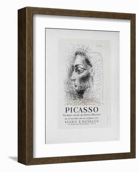 AF 1957 - Galerie Matarasso-Pablo Picasso-Framed Collectable Print