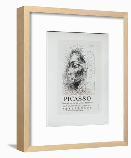 AF 1957 - Galerie Matarasso-Pablo Picasso-Framed Collectable Print