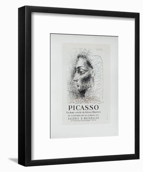 AF 1957 - Galerie Matarasso-Pablo Picasso-Framed Collectable Print