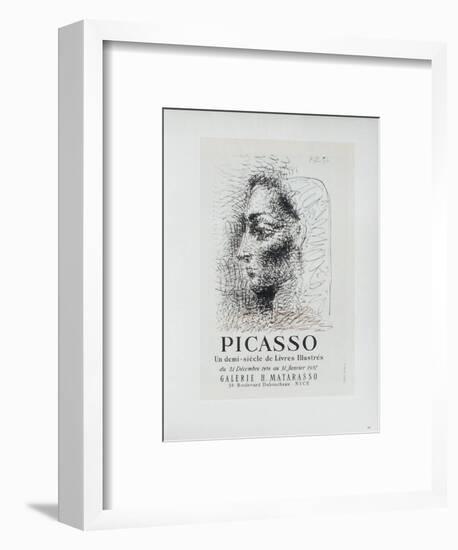AF 1957 - Galerie Matarasso-Pablo Picasso-Framed Collectable Print