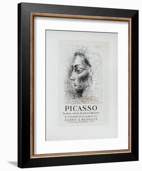 AF 1957 - Galerie Matarasso-Pablo Picasso-Framed Collectable Print