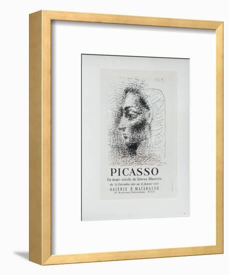 AF 1957 - Galerie Matarasso-Pablo Picasso-Framed Collectable Print