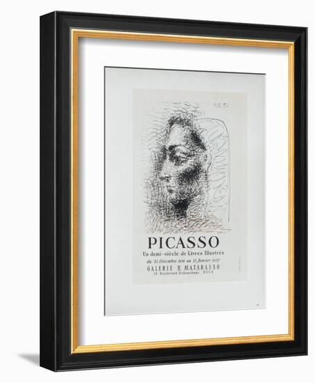 AF 1957 - Galerie Matarasso-Pablo Picasso-Framed Collectable Print