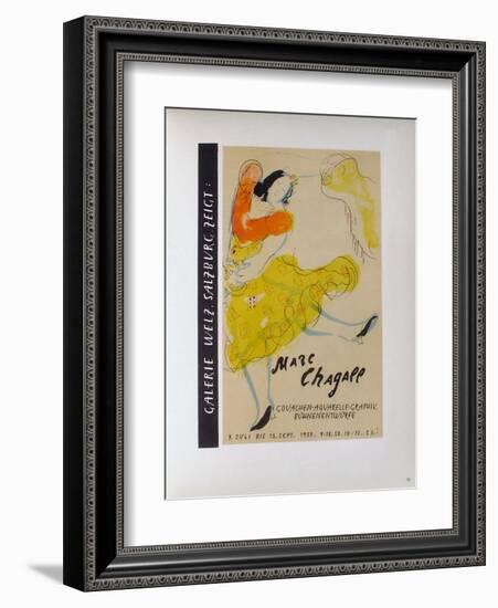 AF 1957 - Galerie Welz-Marc Chagall-Framed Collectable Print