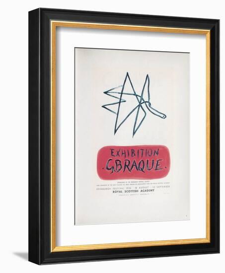 AF 1958 - Royal Scottisch Academy-Georges Braque-Framed Collectable Print