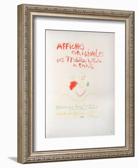 AF 1959 - Affiches originales-Pablo Picasso-Framed Collectable Print