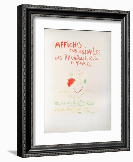 AF 1959 - Affiches originales-Pablo Picasso-Framed Collectable Print