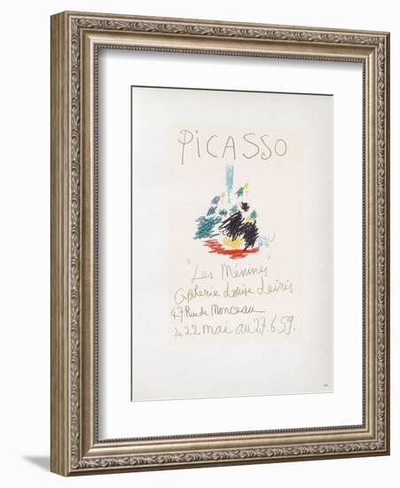 AF 1959 - Les Ménines-Pablo Picasso-Framed Collectable Print