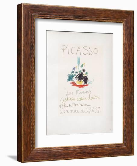 AF 1959 - Les Ménines-Pablo Picasso-Framed Collectable Print