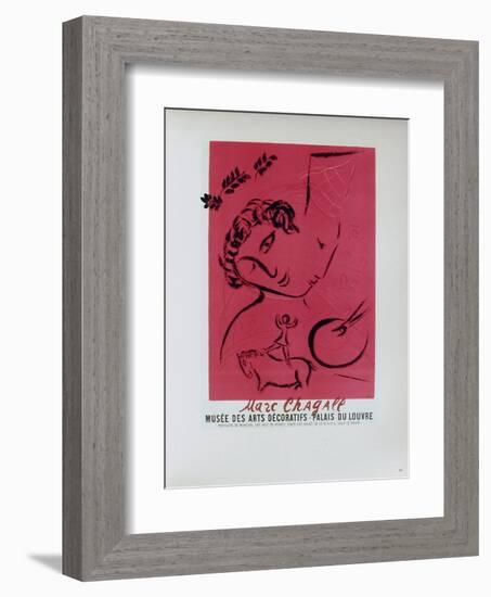 AF 1959 - Musée Des Arts Décoratifs-Marc Chagall-Framed Collectable Print