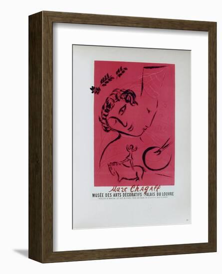 AF 1959 - Musée Des Arts Décoratifs-Marc Chagall-Framed Collectable Print