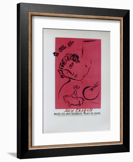 AF 1959 - Musée Des Arts Décoratifs-Marc Chagall-Framed Collectable Print