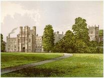 Kimbolton Castle, Huntingdonshire, Home of the Duke of Manchester, C1880-AF Lydon-Framed Giclee Print