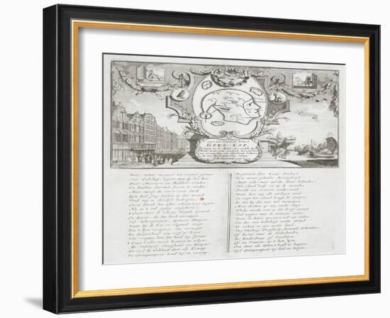 Afbeeldinge Van't Zeer Vermaarde Eiland Geks-Kop, Amsterdam, 1720-null-Framed Giclee Print