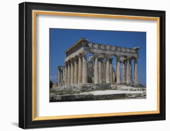 Afea Temple, Aegina, Saronic Islands, Greek Islands, Greece-Rolf Richardson-Framed Photographic Print