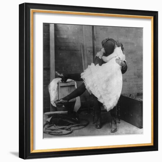 "Affected Modesty", 1901-Science Source-Framed Giclee Print