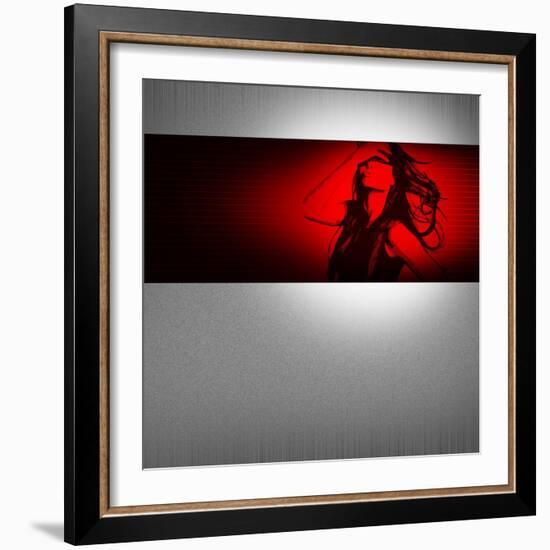 Affected-NaxArt-Framed Art Print