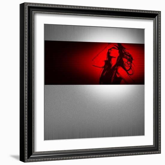 Affected-NaxArt-Framed Art Print