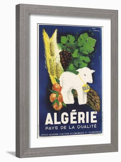 Affiche de Guy Nouen Algérie, pays de la qualité-null-Framed Giclee Print