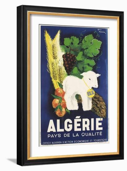 Affiche de Guy Nouen Algérie, pays de la qualité-null-Framed Giclee Print