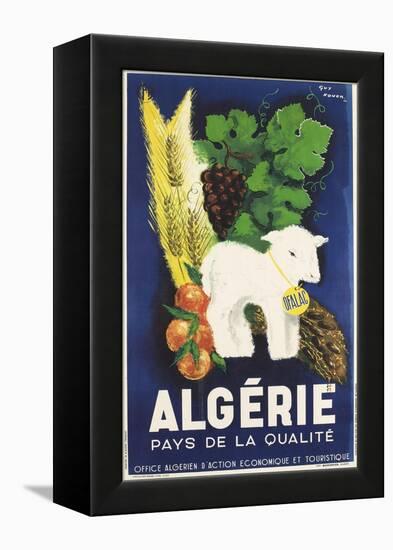 Affiche de Guy Nouen Algérie, pays de la qualité-null-Framed Premier Image Canvas