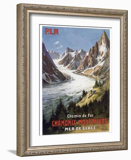 Affiche du PLM Chamonix Haute-Savoie-null-Framed Giclee Print