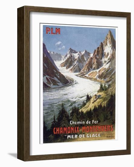 Affiche du PLM Chamonix Haute-Savoie-null-Framed Giclee Print