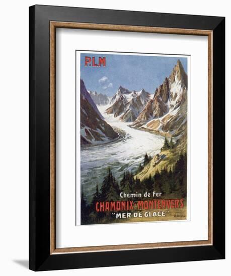 Affiche du PLM Chamonix Haute-Savoie-null-Framed Giclee Print