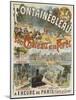 Affiche "Fontainebleau, son Château et sa Forêt"-null-Mounted Giclee Print