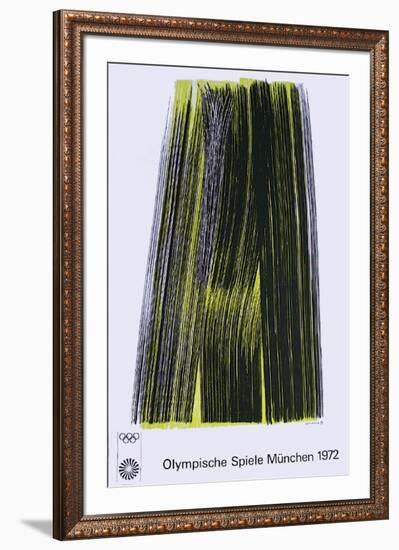 Affiche J.O. 1972-Hans Hartung-Framed Collectable Print