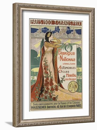 Affiche publicitaire Herstal-null-Framed Giclee Print