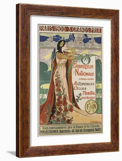 Affiche publicitaire Herstal-null-Framed Giclee Print