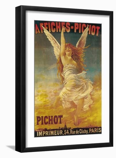 Affiches-Pichot Promotional Poster - Paris, France-Lantern Press-Framed Art Print