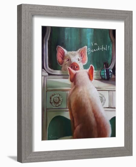 Affirmation-Lucia Heffernan-Framed Art Print