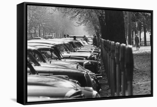 Affluence in Europe. Duesseldorf,1961.-Erich Lessing-Framed Stretched Canvas