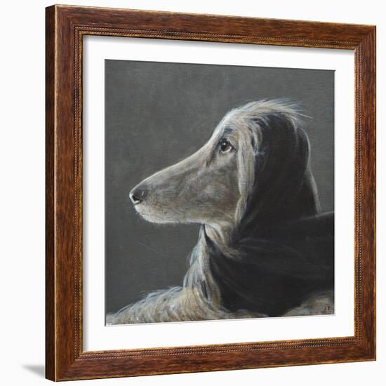 Afghan at Speed, Grey-Lincoln Seligman-Framed Giclee Print