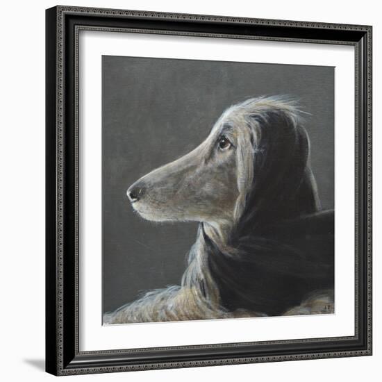 Afghan at Speed, Grey-Lincoln Seligman-Framed Giclee Print