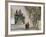 Afghan Boys Walk Along a Path While International Security Assistance Force (Isaf)-null-Framed Photographic Print