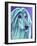 Afghan Hound - Aqua-Dawgart-Framed Giclee Print