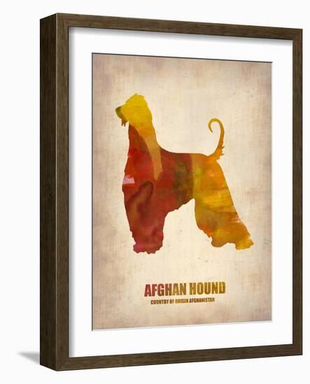 Afghan Hound Poster-NaxArt-Framed Art Print