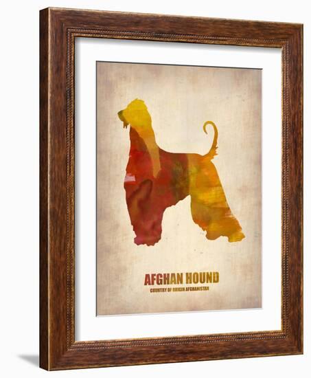 Afghan Hound Poster-NaxArt-Framed Art Print