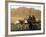 Afghan Kids Ride on a Horse Carriage in Kandahar City, Afghanistan-null-Framed Photographic Print