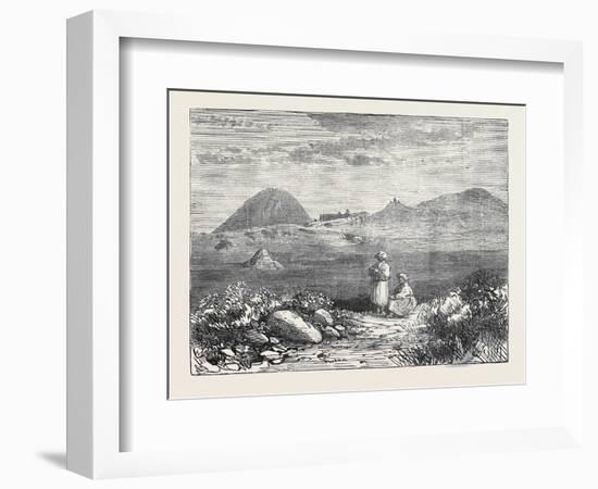 Afghan Sketches: the Ahin Posh Tope and Vihara Near Jellalabad 1879-null-Framed Giclee Print