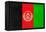 Afghanistan Flag Design with Wood Patterning - Flags of the World Series-Philippe Hugonnard-Framed Stretched Canvas