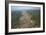Afghanistan landscape from the Herat-Kabul flight, Afghanistan, Asia-Alex Treadway-Framed Photographic Print