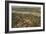 Afghanistan landscape from the Herat-Kabul flight, Afghanistan, Asia-Alex Treadway-Framed Photographic Print