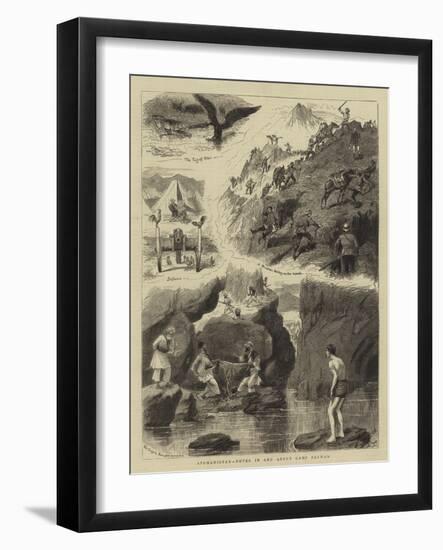 Afghanistan, Notes in and About Camp Peywan-William Ralston-Framed Giclee Print