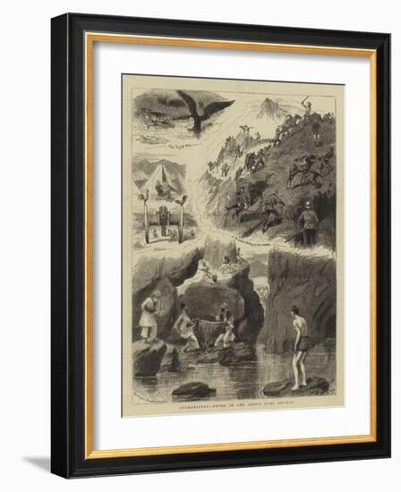 Afghanistan, Notes in and About Camp Peywan-William Ralston-Framed Giclee Print