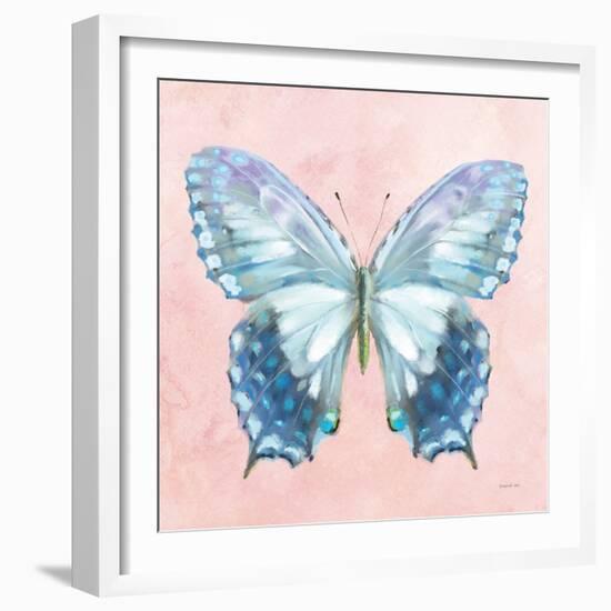 Aflutter I Watercolor-Danhui Nai-Framed Art Print