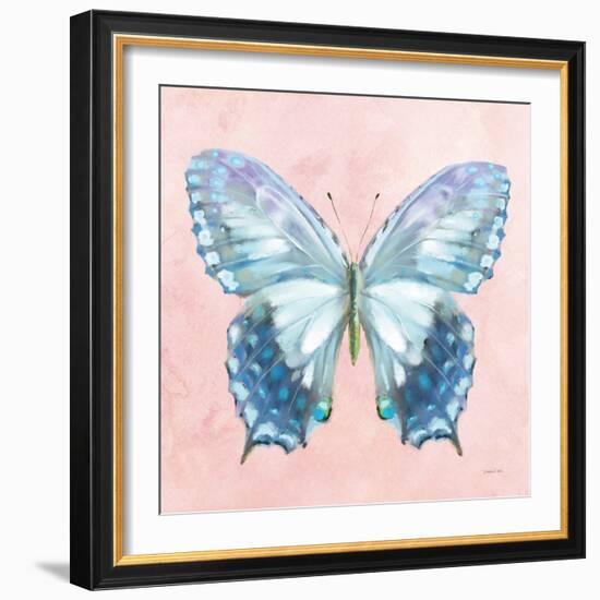 Aflutter I Watercolor-Danhui Nai-Framed Art Print